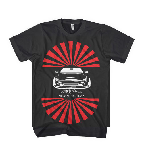 s13 black rising sun